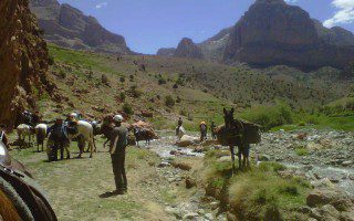 Randonnée Cheval Haut Atlas Maroc